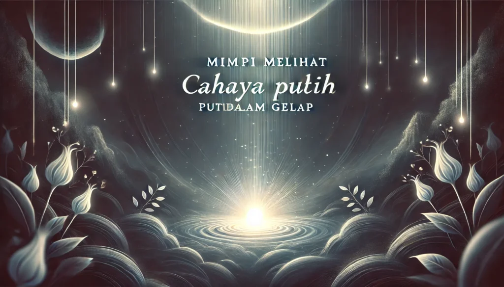 Mimpi Melihat Cahaya Putih dalam Gelap